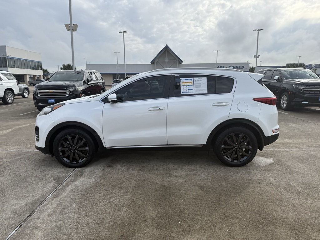 2019 Kia Sportage EX White at DeMontrond Automotive Group
