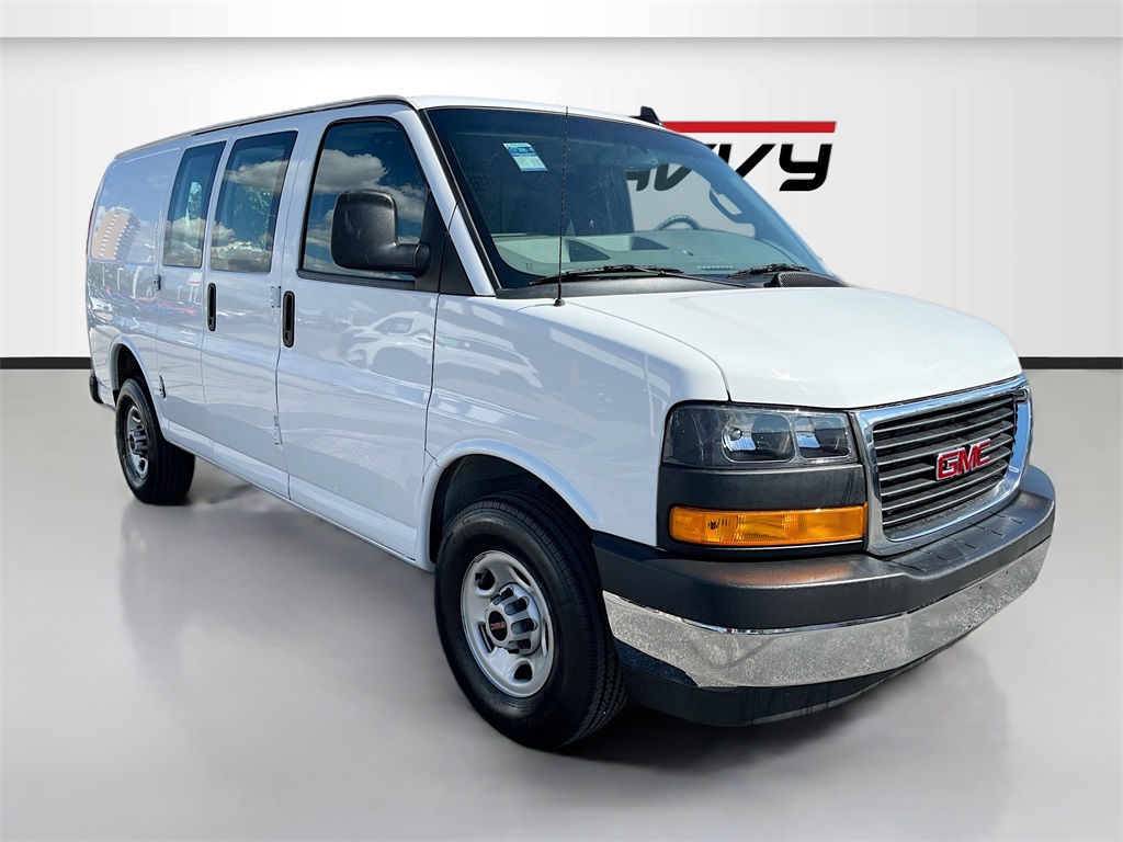 2024 GMC Savana 2500 Work Van White at Wharton Chevrolet GMC