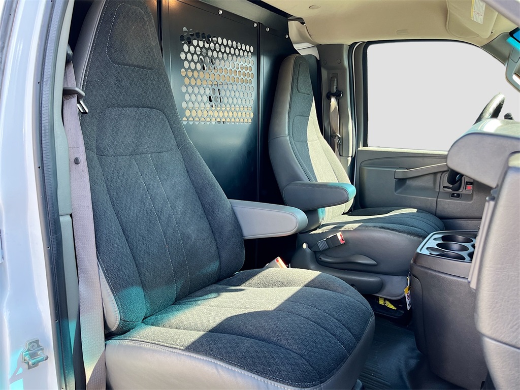 2024 GMC Savana 2500 Work Van White at Wharton Chevrolet GMC