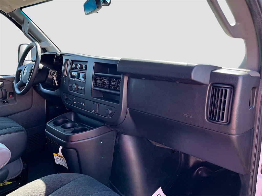 2024 GMC Savana 2500 Work Van White at Wharton Chevrolet GMC