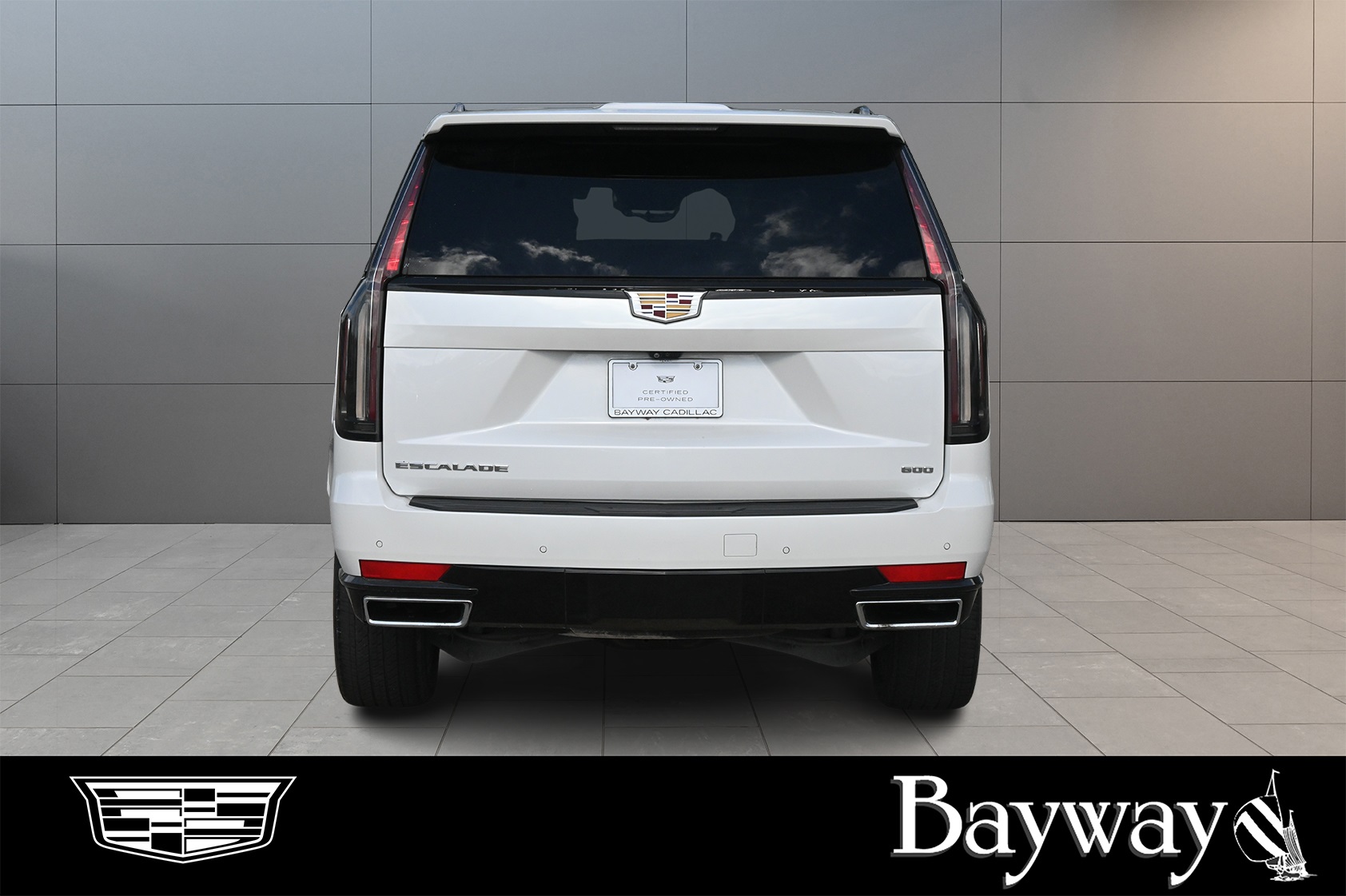 2021 Cadillac Escalade Premium Luxury Platinum White at Autostrade