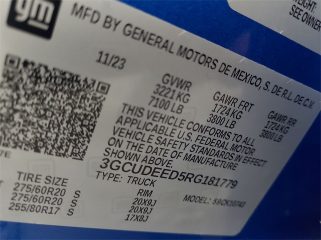 2024 – Chevrolet – Silverado 1500