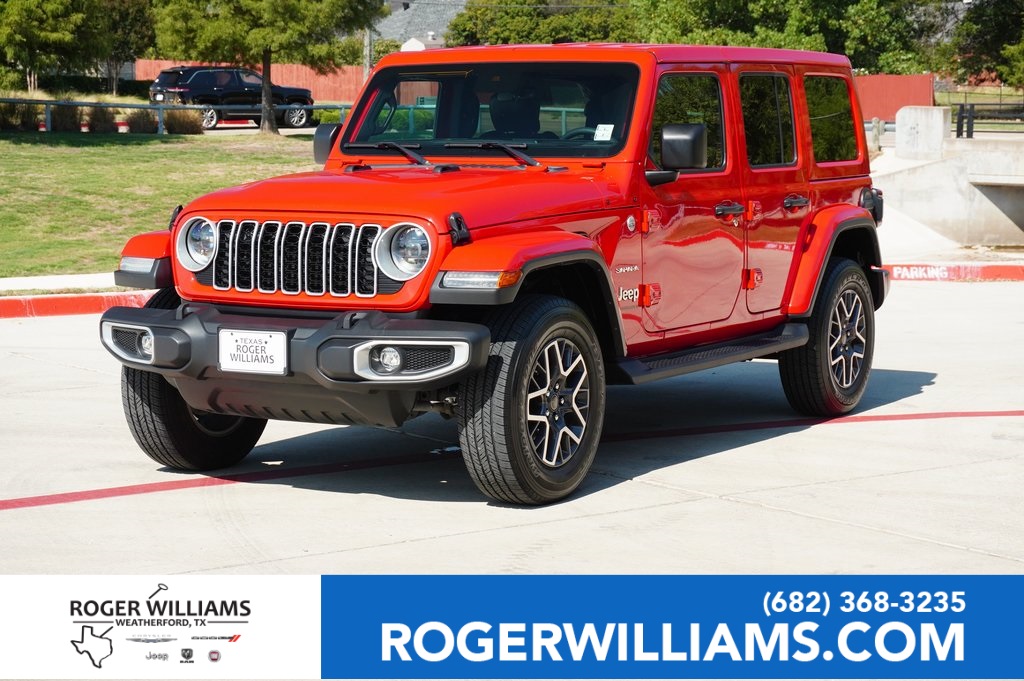 Used Car 2024 Jeep Wrangler  Sahara For Sale Under $40,000 In Weatherford, Texas