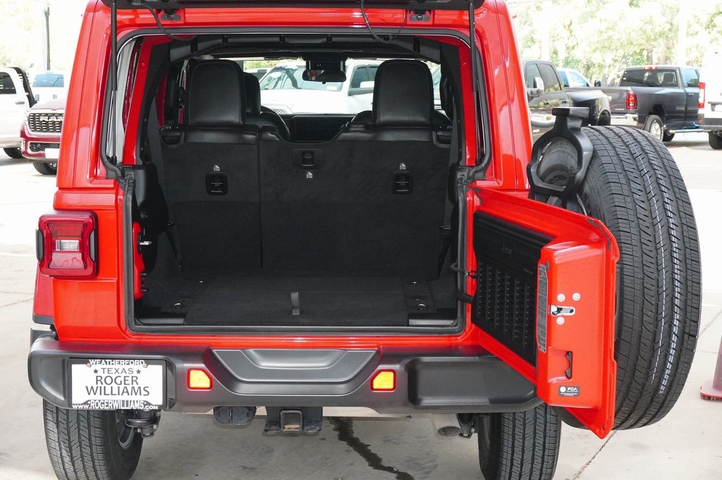 Used Car 2024 Jeep Wrangler  Sahara For Sale Under $40,000 In Weatherford, Texas