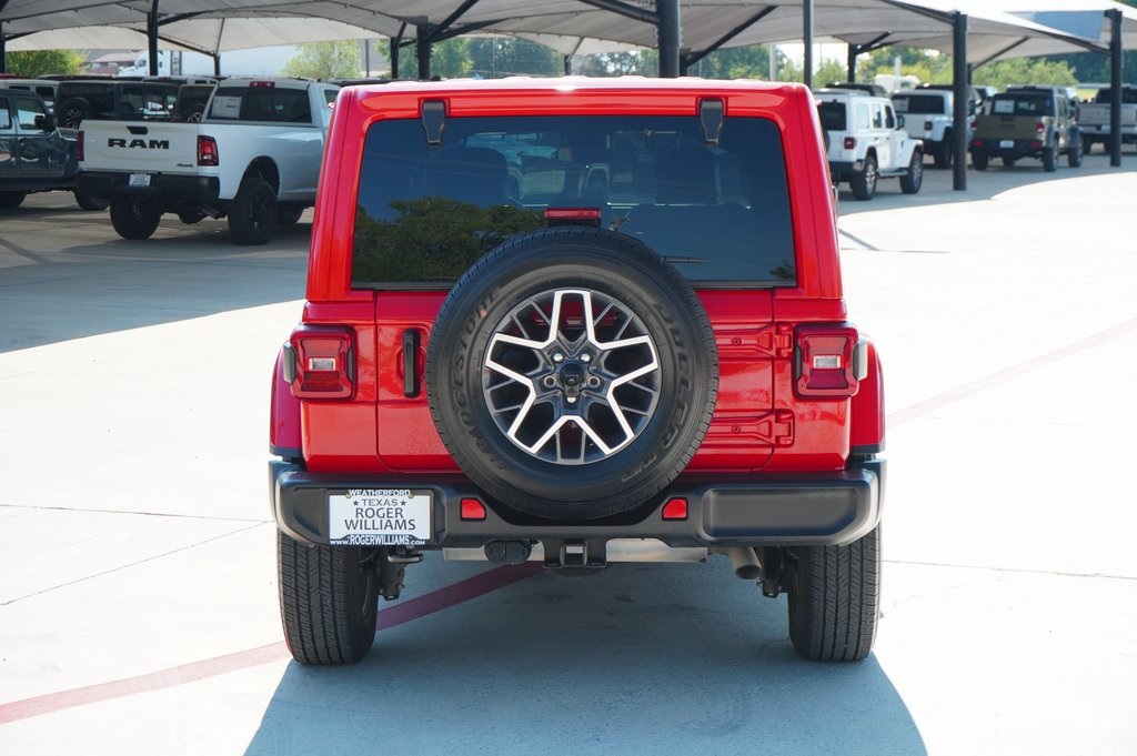 Used Car 2024 Jeep Wrangler  Sahara For Sale Under $40,000 In Weatherford, Texas