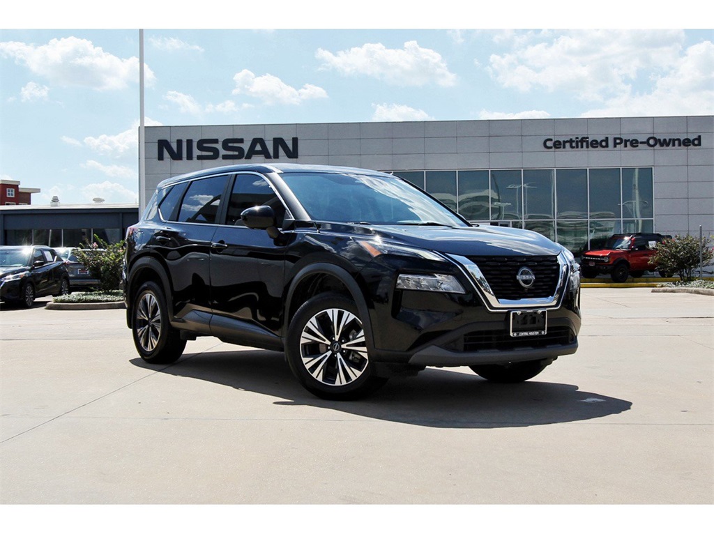 2023 Nissan Rogue SV Black at Central Houston Nissan