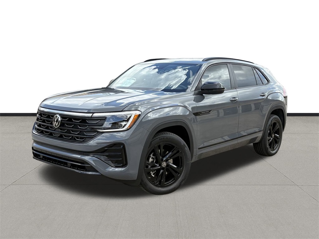 2026 Volkswagen Atlas Cross Sport 2.0T SEL R-Line Black Gray at DeMontrond Automotive Group