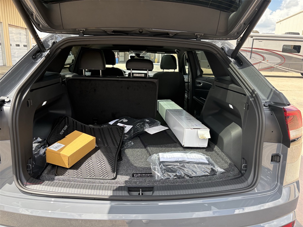 2026 Volkswagen Atlas Cross Sport 2.0T SEL R-Line Black Gray at DeMontrond Automotive Group