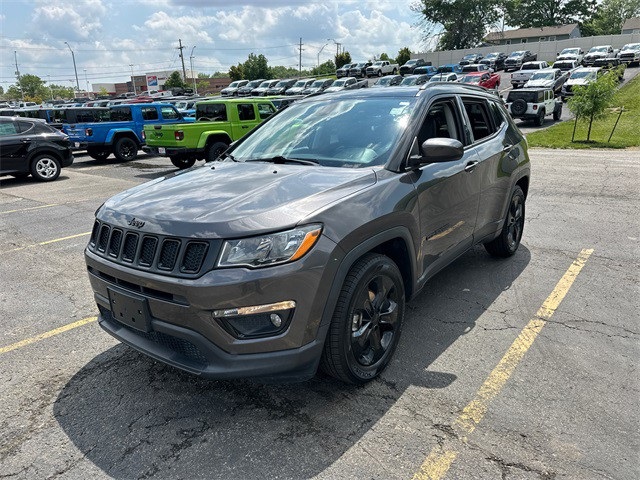 Certified 2021 Jeep Compass Altitude with VIN 3C4NJCBB2MT505582 for sale in Kansas City