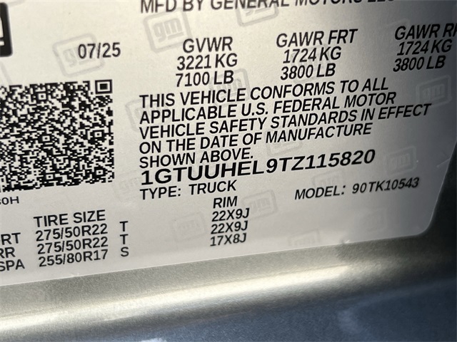 2026 GMC Sierra 1500 Denali Ultimate Silver at Wharton Chevrolet GMC