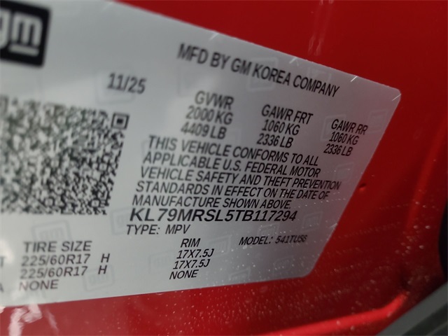 2026 – Chevrolet – TrailBlazer