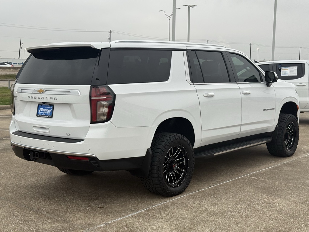 2022 Chevrolet Suburban LT White at Bayway Cadillac of The Woodlands