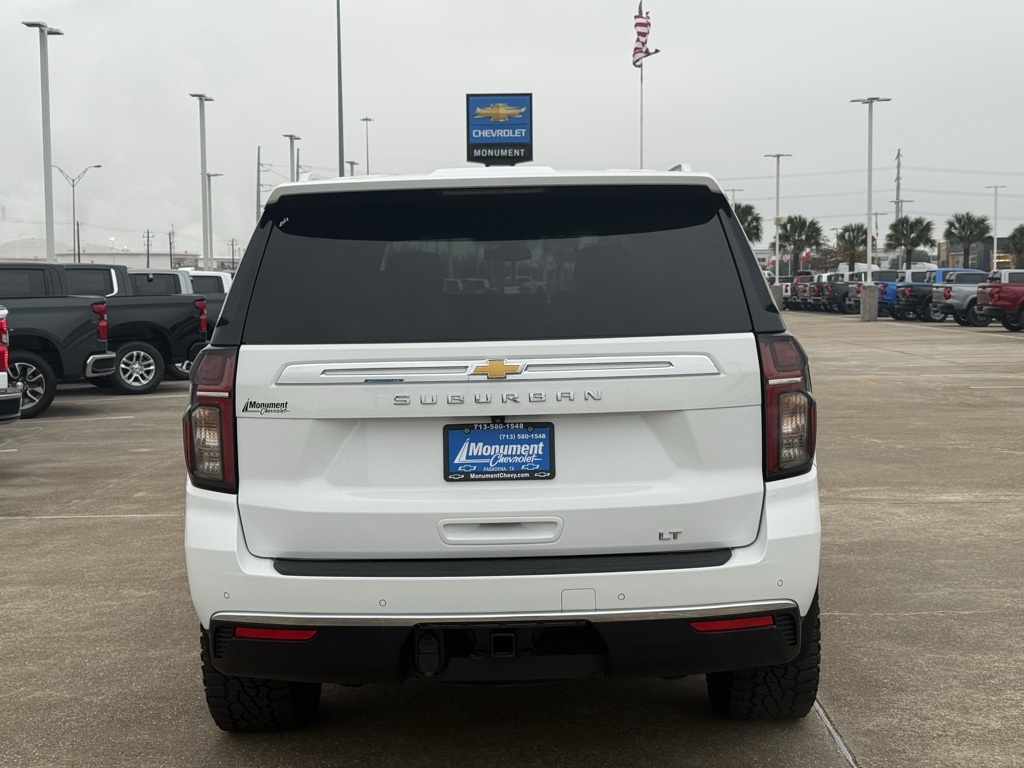 2022 Chevrolet Suburban LT White at Bayway Cadillac of The Woodlands