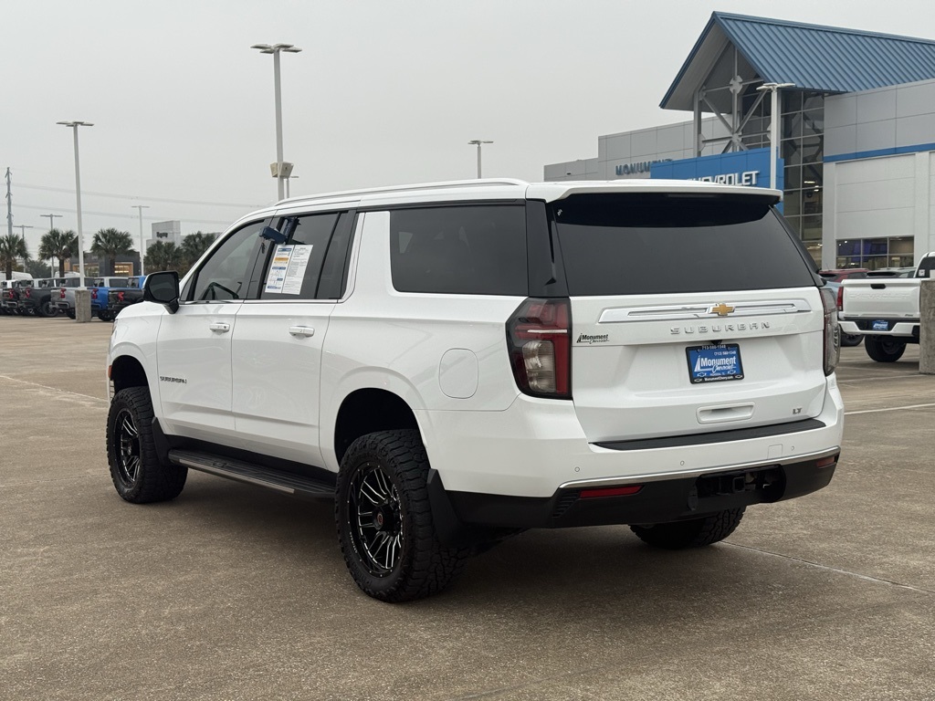2022 Chevrolet Suburban LT White at Bayway Cadillac of The Woodlands