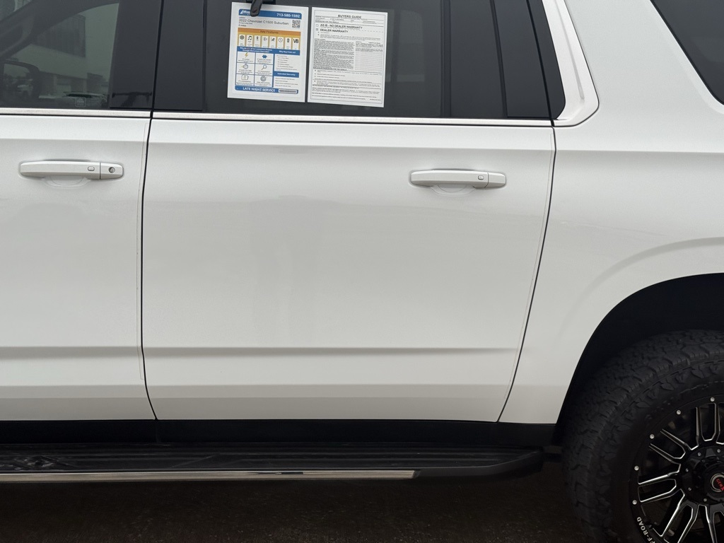 2022 Chevrolet Suburban LT White at Bayway Cadillac of The Woodlands