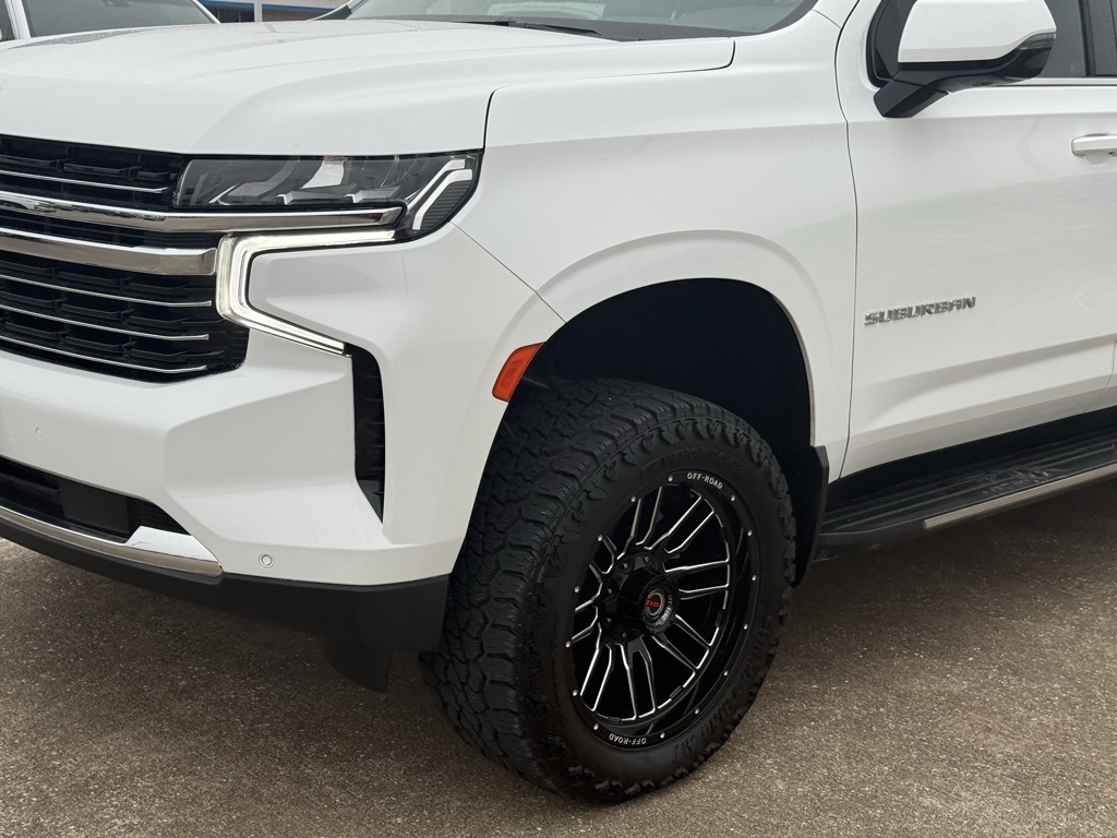 2022 Chevrolet Suburban LT White at Bayway Cadillac of The Woodlands