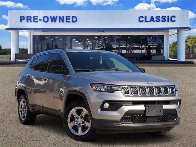 2024 Jeep Compass Latitude Silver at Martin Chrysler Dodge Jeep Ram