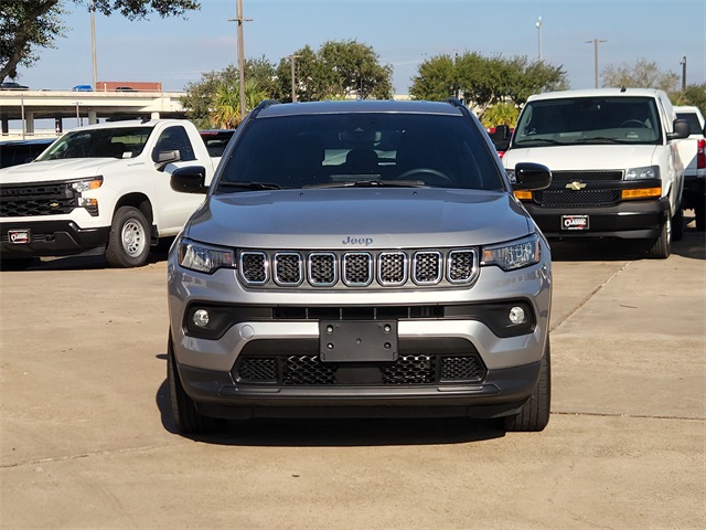 2024 Jeep Compass Latitude Silver at Martin Chrysler Dodge Jeep Ram