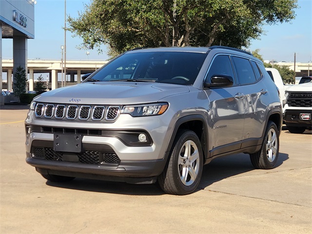 2024 Jeep Compass Latitude Silver at Martin Chrysler Dodge Jeep Ram