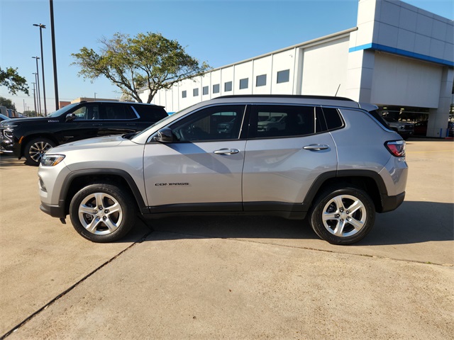 2024 Jeep Compass Latitude Silver at Martin Chrysler Dodge Jeep Ram