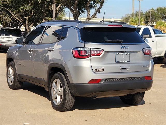 2024 Jeep Compass Latitude Silver at Martin Chrysler Dodge Jeep Ram