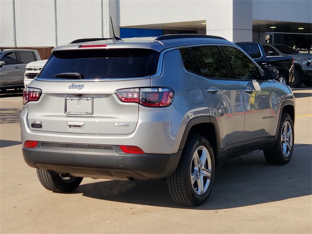 2024 Jeep Compass Latitude Silver at Martin Chrysler Dodge Jeep Ram