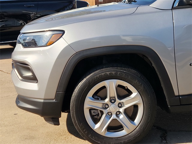 2024 Jeep Compass Latitude Silver at Martin Chrysler Dodge Jeep Ram