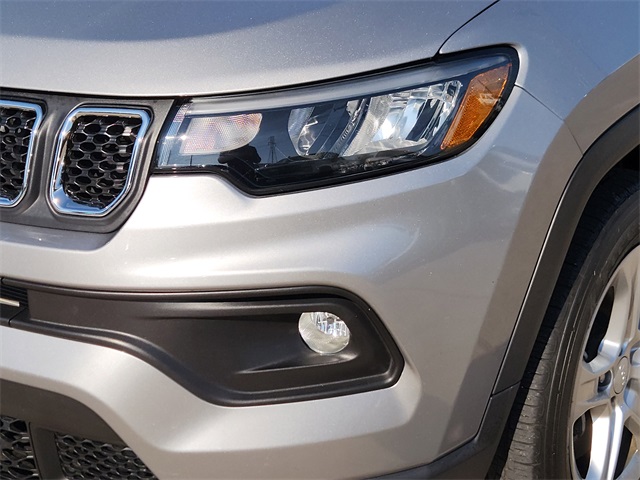 2024 Jeep Compass Latitude Silver at Martin Chrysler Dodge Jeep Ram