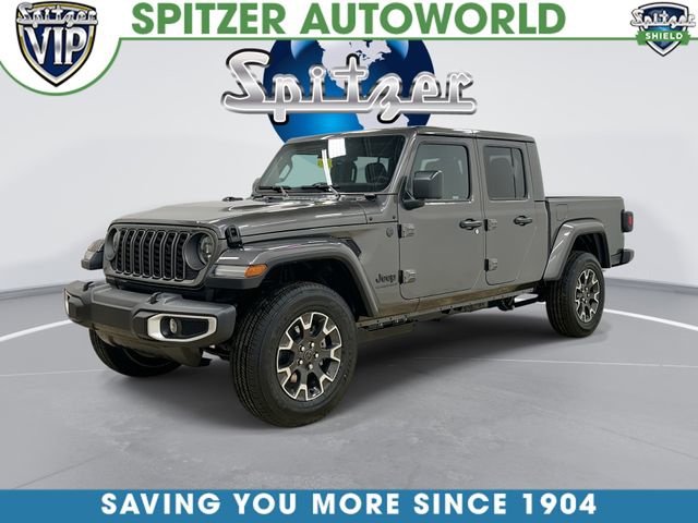 Gray (Granite Crystal Metallic Clearcoat) 2026 Jeep Gladiator Pickup Truck Four-Wheel Drive 8-Speed Automatic