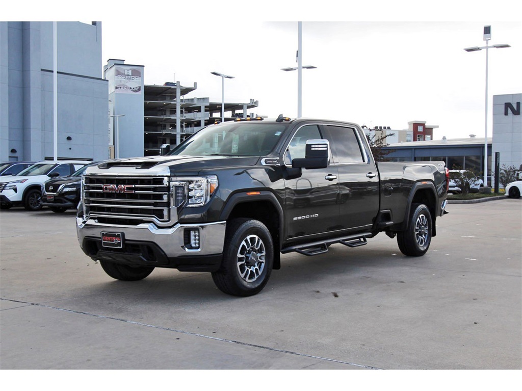 2023 GMC Sierra 2500HD SLT Green at North Houston Mitsubishi