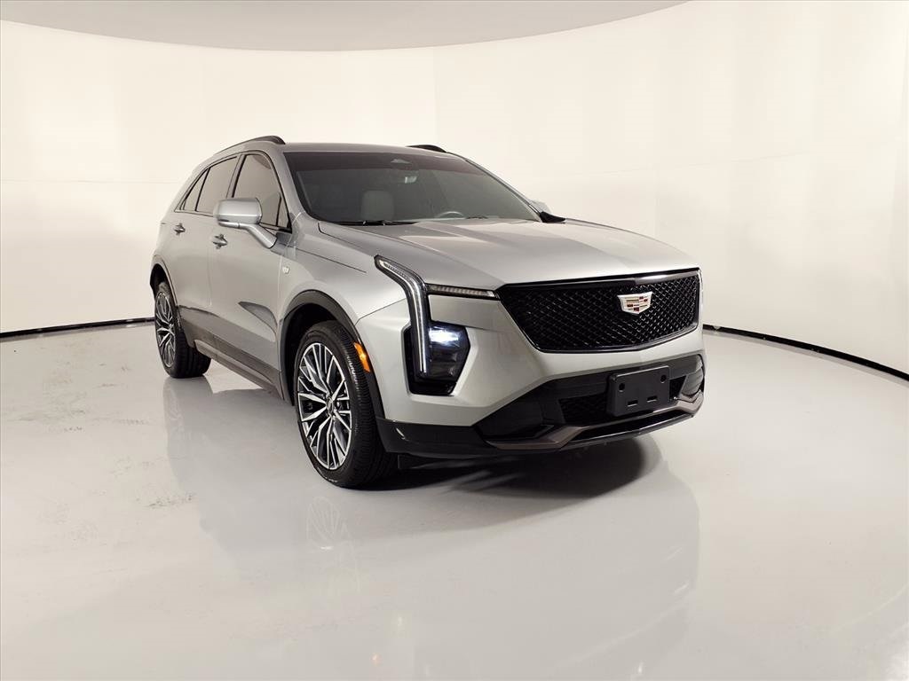 2024 Cadillac XT4 Sport Silver at Classic Chevrolet Galveston