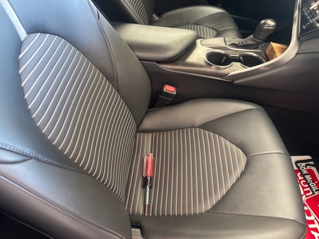 2021 Toyota Camry SE Red at Shottenkirk Kia Fort Bend