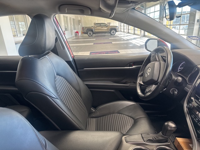 2021 Toyota Camry SE Red at Shottenkirk Kia Fort Bend