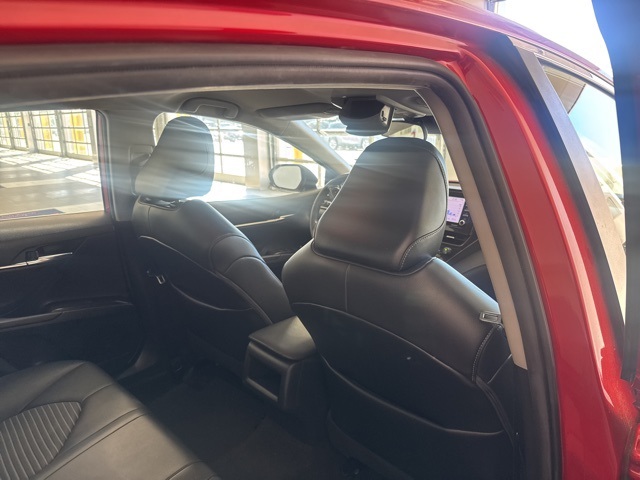 2021 Toyota Camry SE Red at Shottenkirk Kia Fort Bend