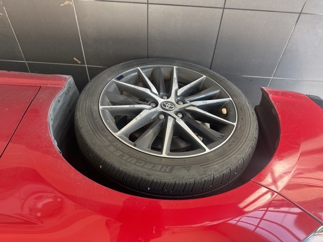 2021 Toyota Camry SE Red at Shottenkirk Kia Fort Bend