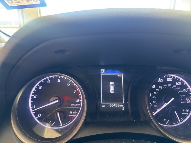 2021 Toyota Camry SE Red at Shottenkirk Kia Fort Bend