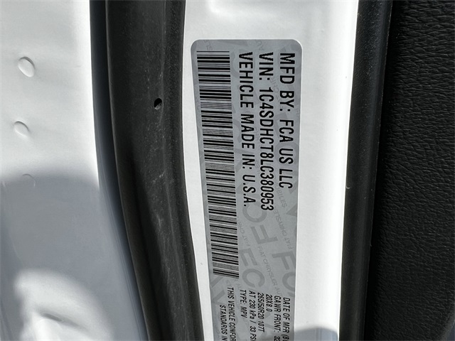 2020 Dodge Durango R/T White at Martin Chrysler Dodge Jeep Ram