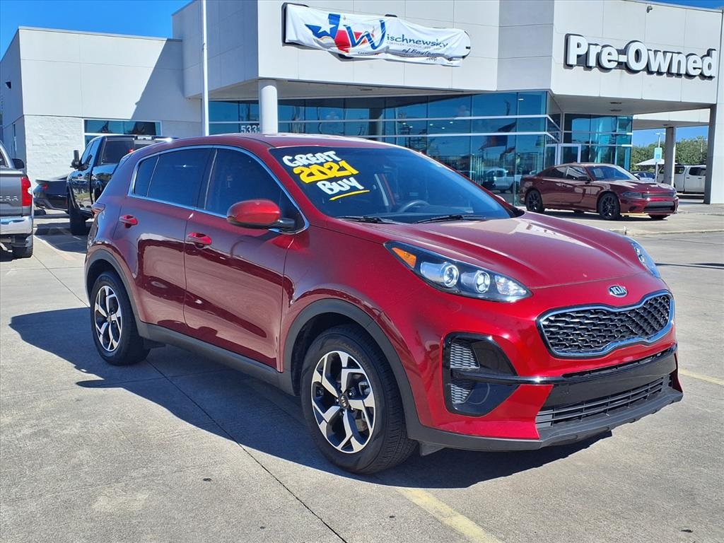 2021 Kia Sportage LX Red at Don McGill Toyota