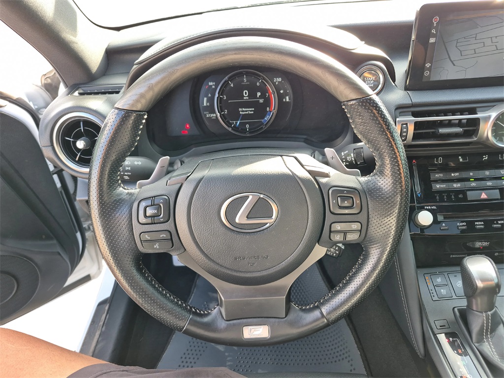 2021 Lexus IS 350 F SPORT White at AutoSavvy Houston Northwest