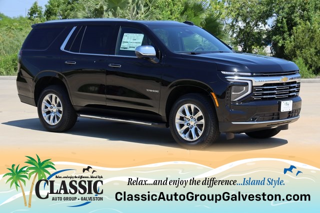 2025 Chevrolet Tahoe Premier Black at Classic Chevrolet Galveston