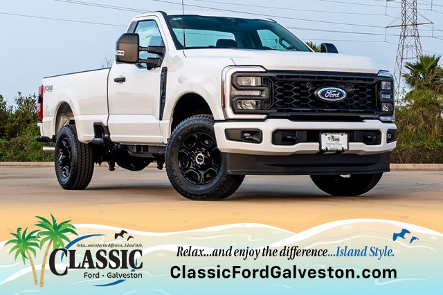 2026 Ford F-350SD  White at Classic Ford Galveston