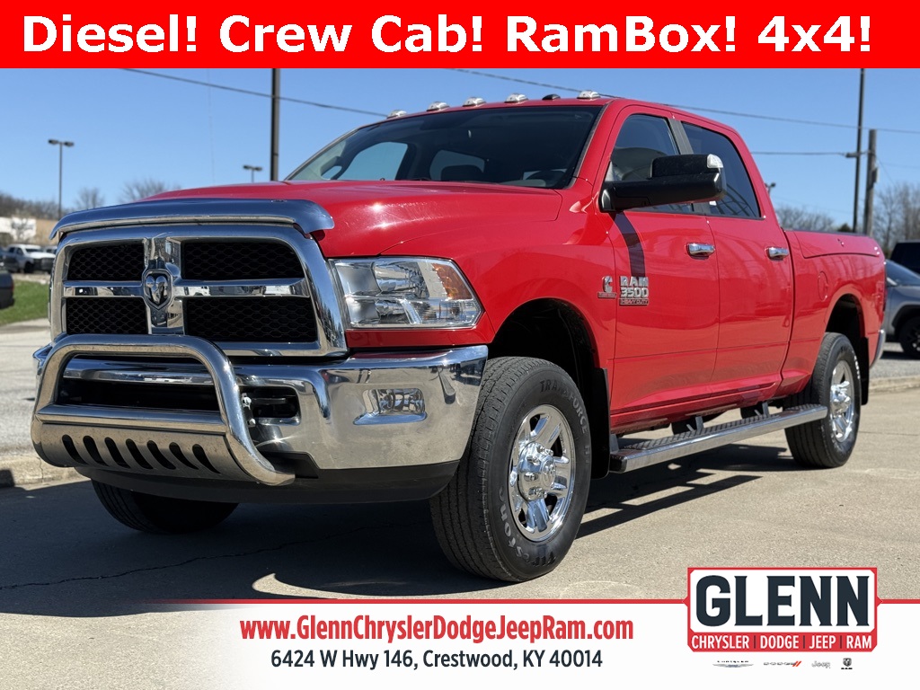 2017 RAM 3500 SLT Crew Cab 4WD