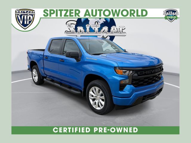 Riptide Blue Metallic 2025 Chevrolet Silverado 1500 Pickup Truck Four-Wheel Drive 8-Speed Automatic