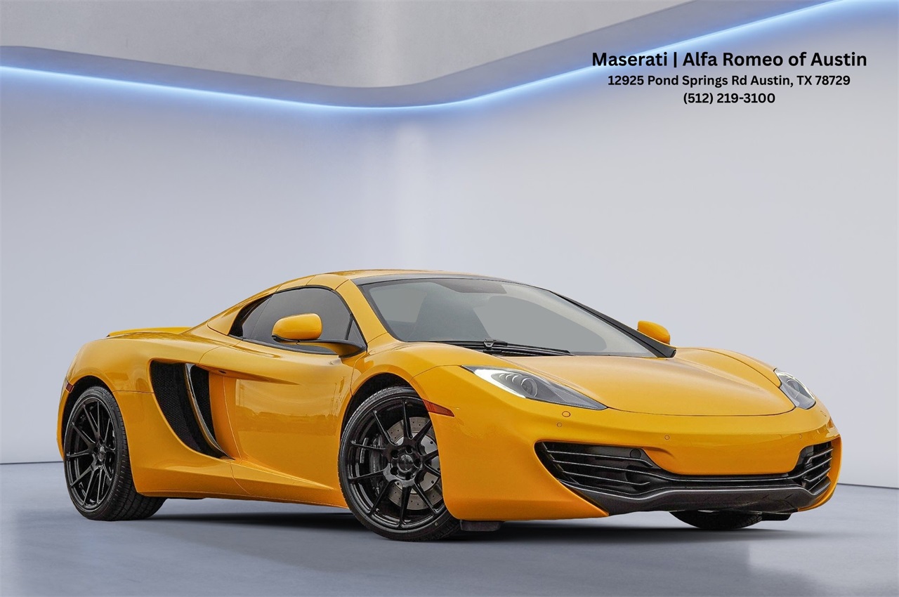 Used Car 2013 Mclaren Mp4-12c  Base For Sale Under $110,000 In Austin, Texas