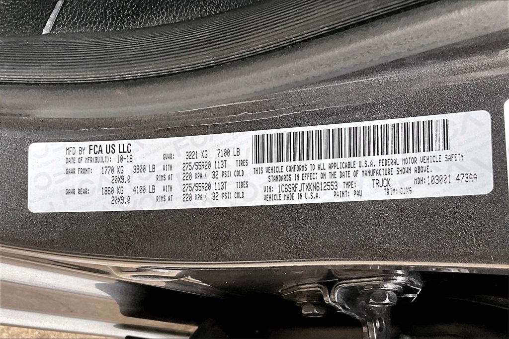 2019 Ram 1500 Laramie Gray at AutoSavvy Houston Northwest