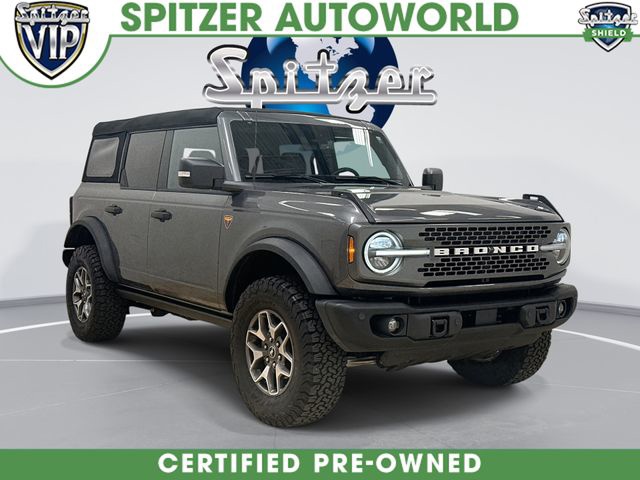 Carbonized Gray Metallic 2025 Ford Bronco SUV / Crossover Four-Wheel Drive Automatic