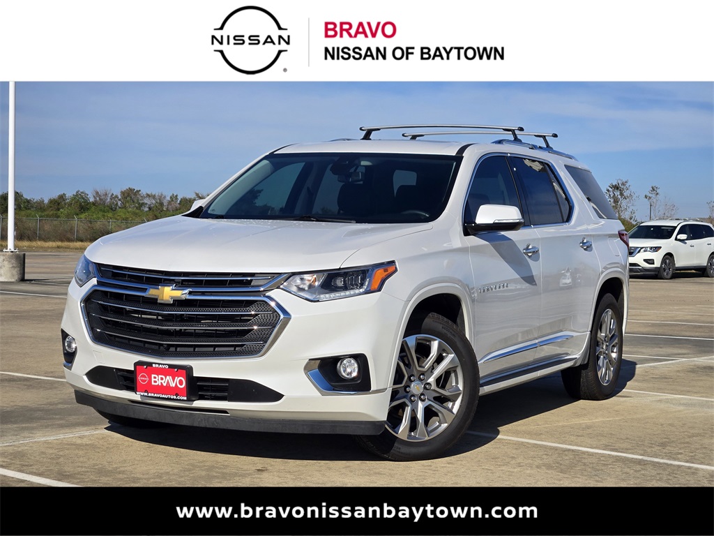 2019 Chevrolet Traverse Premier White at Classic Elite Chevrolet Hwy 6