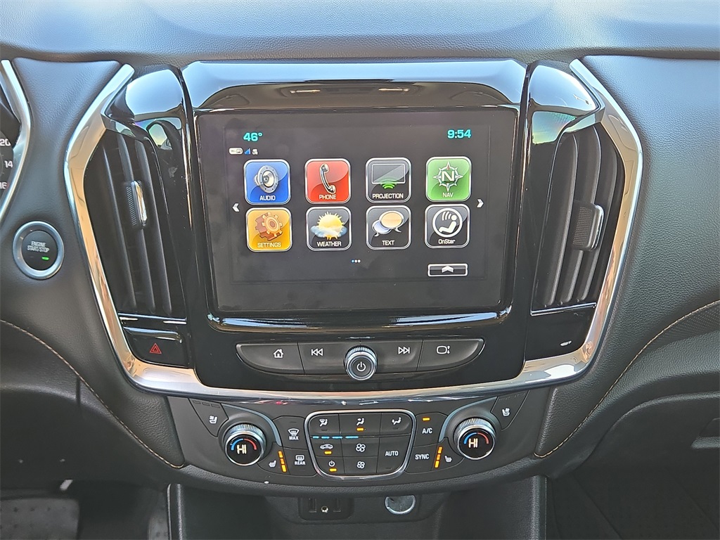 2019 Chevrolet Traverse Premier White at Classic Elite Chevrolet Hwy 6