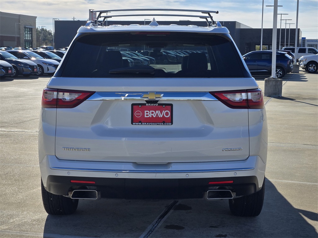 2019 Chevrolet Traverse Premier White at Classic Elite Chevrolet Hwy 6