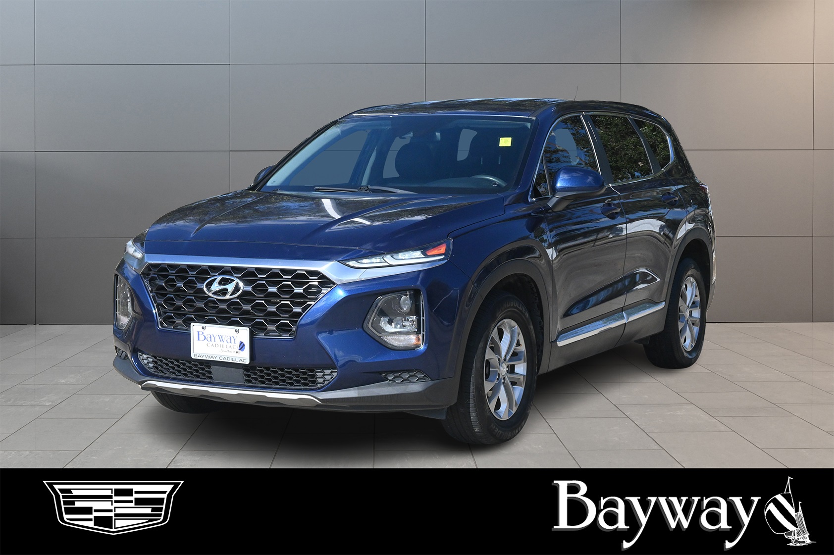 2019 Hyundai Santa Fe SE Blue at North Houston Mitsubishi